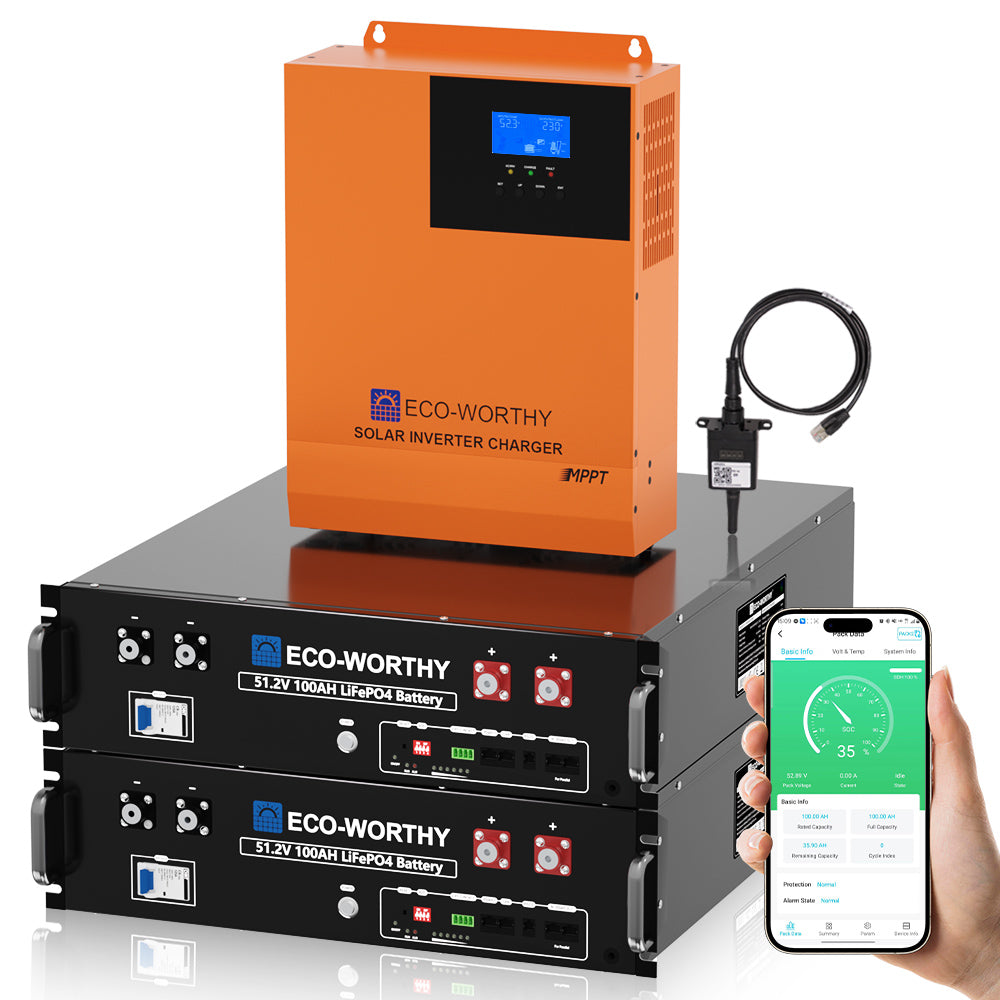 Kit_ di_ alimentazione_ di_ emergenza_ 5,12 kWh/10,24 kWh_ con_ batteria_ al_ litio_ da_ 48V_ 100Ah_ e_ inverter all-in-one da 5000W_ 9