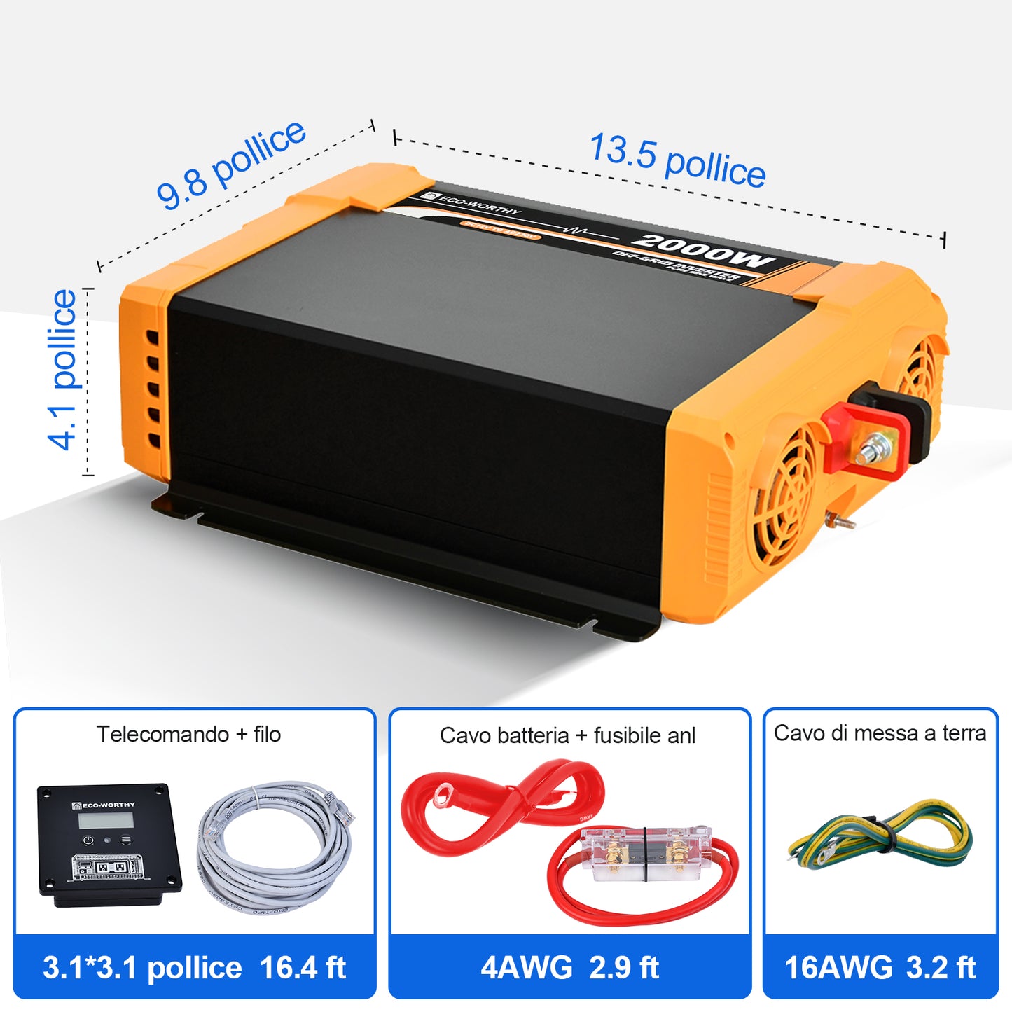 Eco_Worthy_2000W_12V_Sinus_solare_inverter_reiner_DC_12V_AC_220V_7