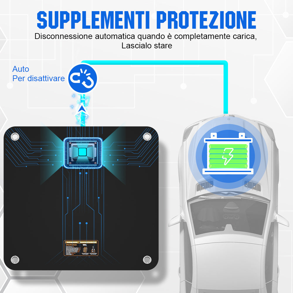 5W 10W Caricabatterie solare portatile per batterie 12V in auto e barca