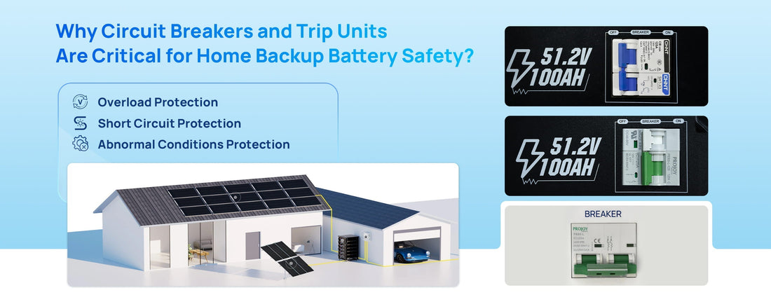 Why Circuit Breakers and Trip Units Are Essential for Home Backup Battery Safety