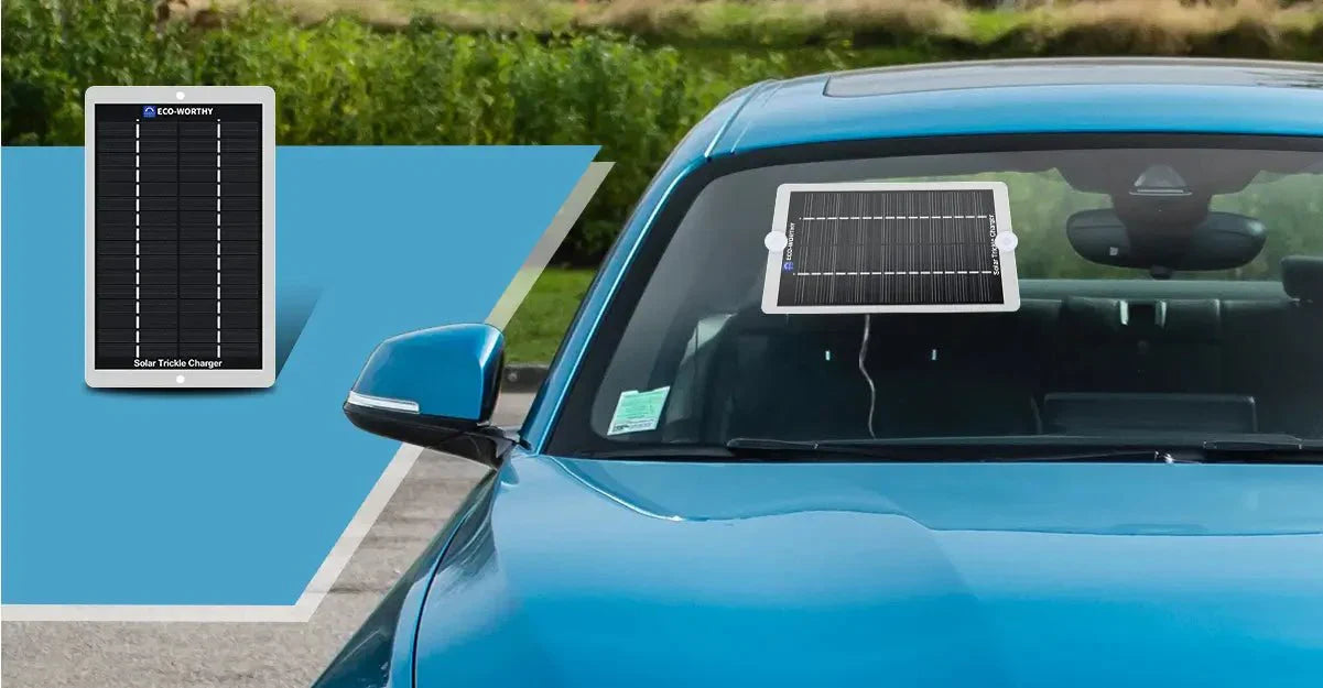 How To Choose A Solar Battery Maintainer For Car, RV & Boat? - ECO-WORTHY