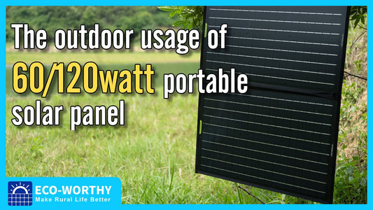 Suitable portable solar panels to go with your outdoor hiking