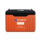 Batteria al litio Bluetooth LiFePO4 da 24 V e 100 Ah con protezione dalle basse temperature, luce LED SOC e BMS da 100 A