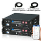 Batteria per server rack da 48V (51,2V) 100Ah, batteria al litio da 5,12kWh, formato 3U, con Bluetooth e Wi-Fi