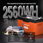 Batteria al litio Bluetooth LiFePO4 da 24 V e 100 Ah con protezione dalle basse temperature, luce LED SOC e BMS da 100 A