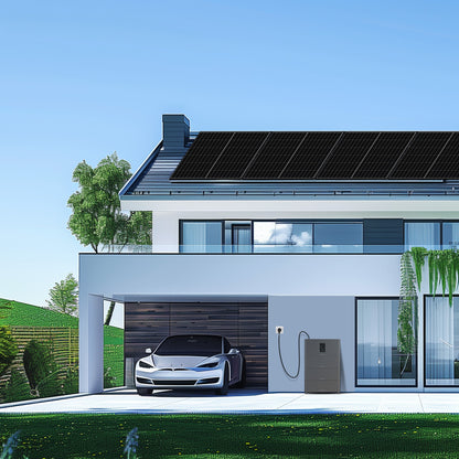 Kit Solare Per Balcone 5120Wh ECO - WORTHY | 4×430W + Accumulo | Plug & Play - eco - worthy - it