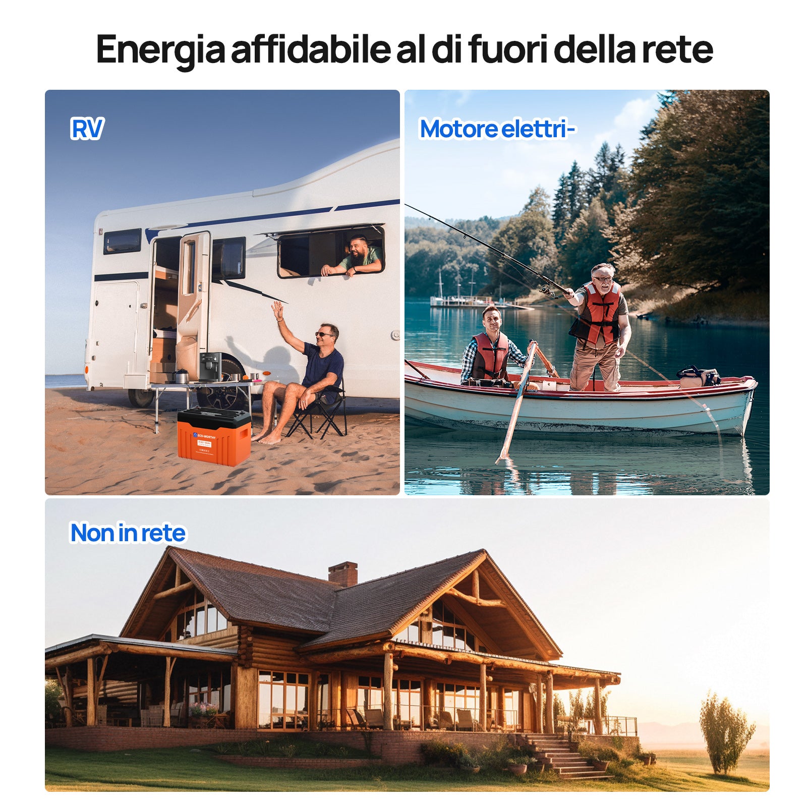 24V 100Ah LiFePO4-Lithiumbatterie 