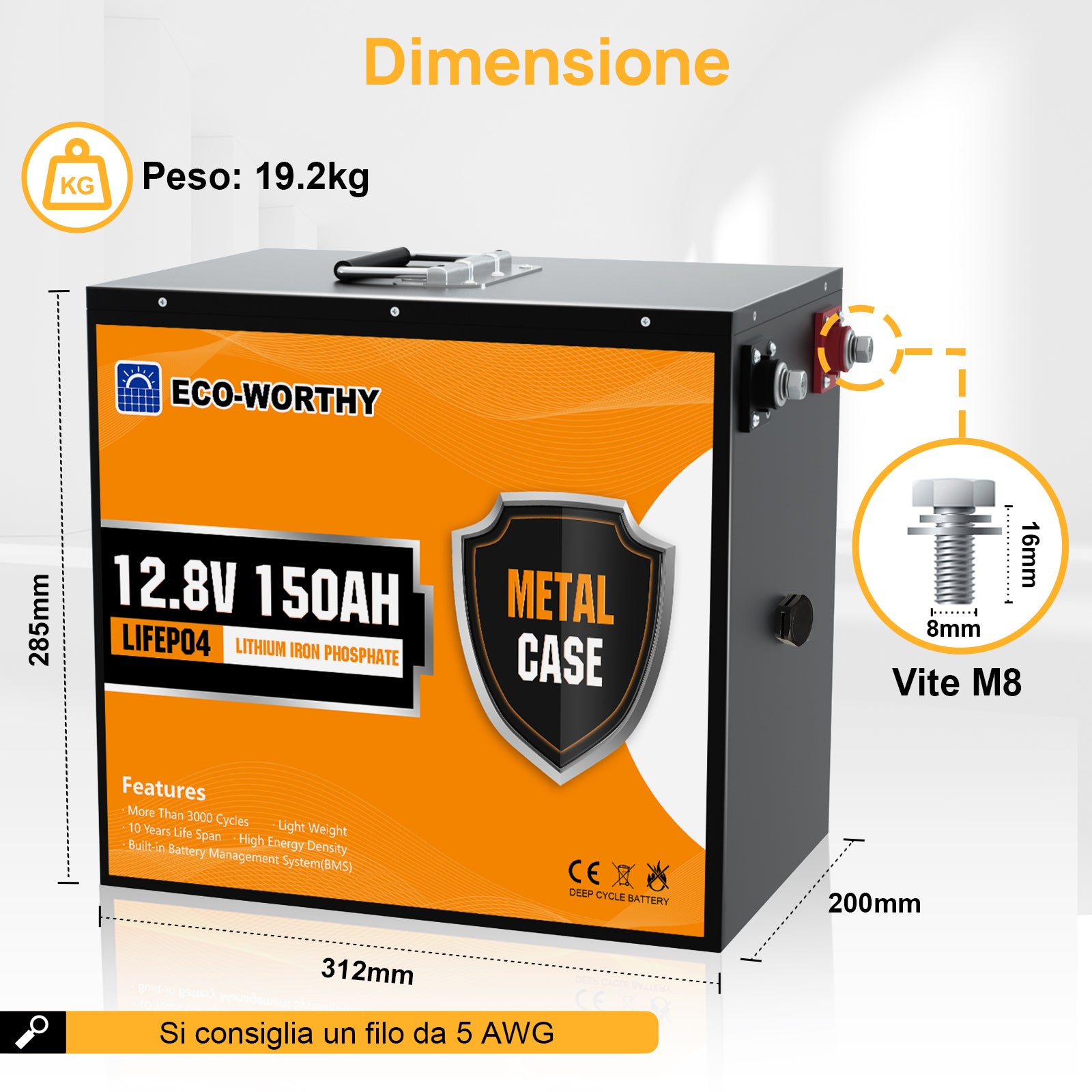 12V_150Ah_Low_Temp_Bluetooth_LiFePO4_Lithium_Battery_6
