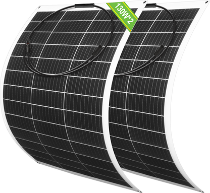 130W 12V Pannello Solare Monocristallino Flessibile