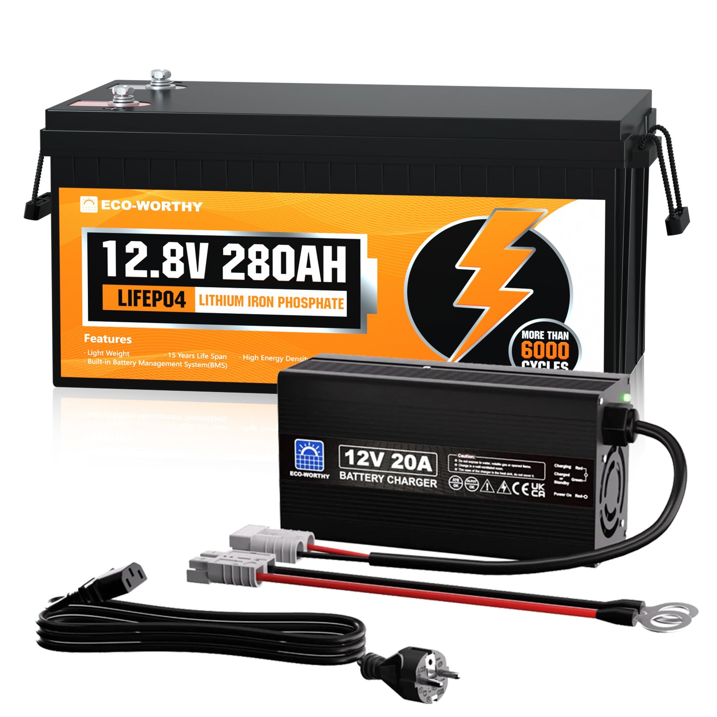 Batteria al litio 12V 280Ah LiFePO4