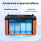Batteria Bluetooth al litio lifepo4 12V 300Ah ECO WORTHY con indicatore LED per SOC e livello della batteria; funzione di protezione dalle basse temperature,utoscarica a risparmio batteria