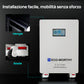 Batteria di Backup Solare LiFePO4 48V 314Ah ECO-WORTHY per Montaggio a Parete Domestico