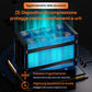 Batteria Bluetooth al litio Lifepo4 12V 314Ah ECO WORTHY con Indicatore LED per SOC e livello Della Batteria