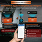 Batteria Bluetooth al litio Lifepo4 12V 314Ah ECO WORTHY con Indicatore LED per SOC e livello Della Batteria