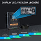 ECO-WORTHY MPPT Solarregler 15A 12V/24V con LCD e Bluetooth RS485-5