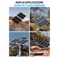 ECO-WORTHY Sistema di inseguimento solare a doppio asse (versione avanzata, +40% di efficienza) con controller di inseguimento-8