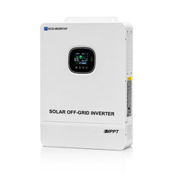 Inverter solare off-grid Eco-Worthy da 10kW 48V — Convertitore da 48V CC a 230V CA — 11.000W a 500V di ingresso fotovoltaico