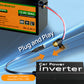 Eco-Worthy Batteria 12V 50Ah LiFePO4 con XT60, Bluetooth, BMS e protezione dalle basse temperature