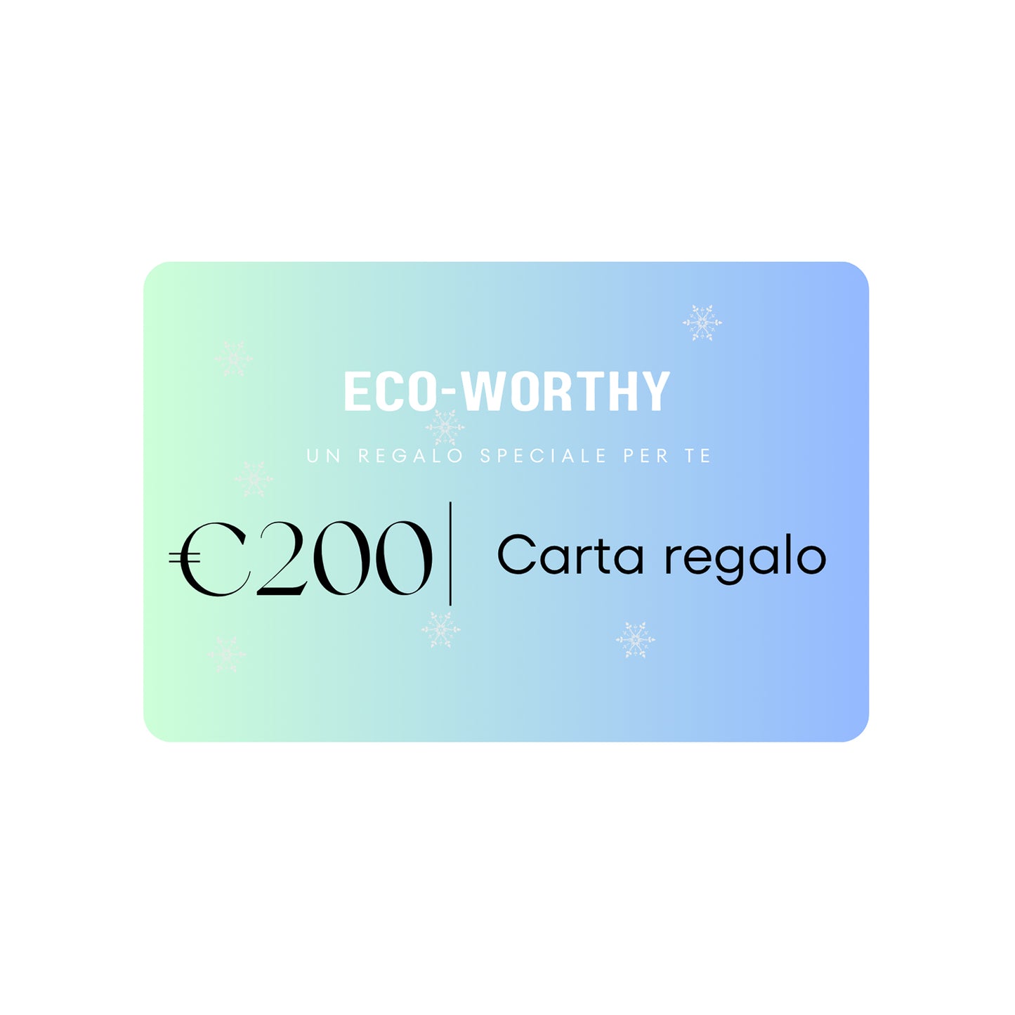 Carta Regalo ECO-WORTHY