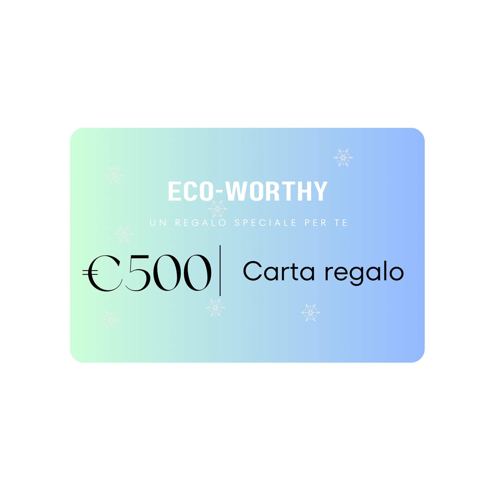 Carta Regalo ECO-WORTHY