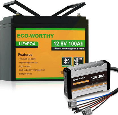 Caricatore della batteria MPPT da 12V 20A & 40A DC a DC - eco - worthy - it
