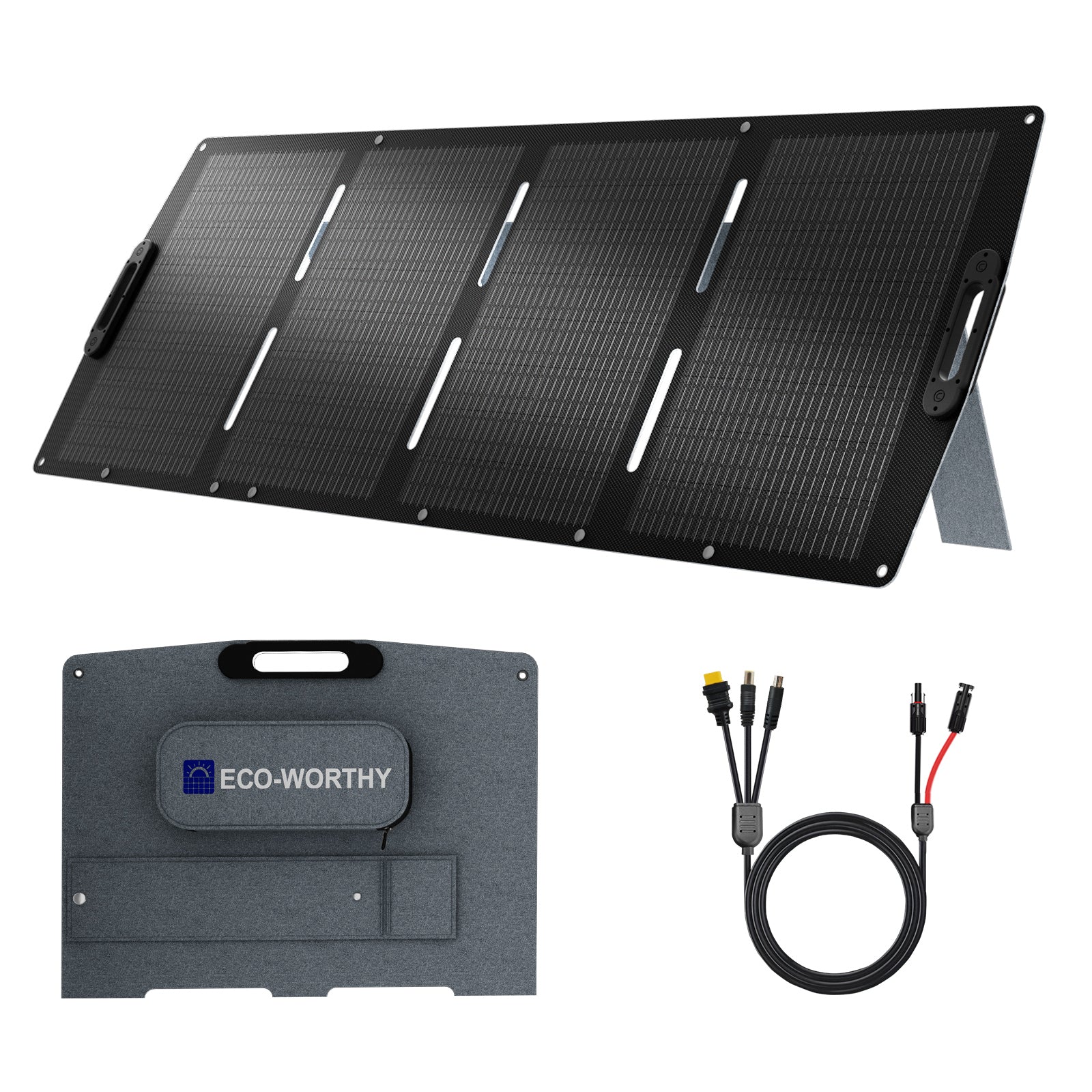 Pannello solare portatile da 200 W per camper | ECO - WORTHY - eco - worthy - it