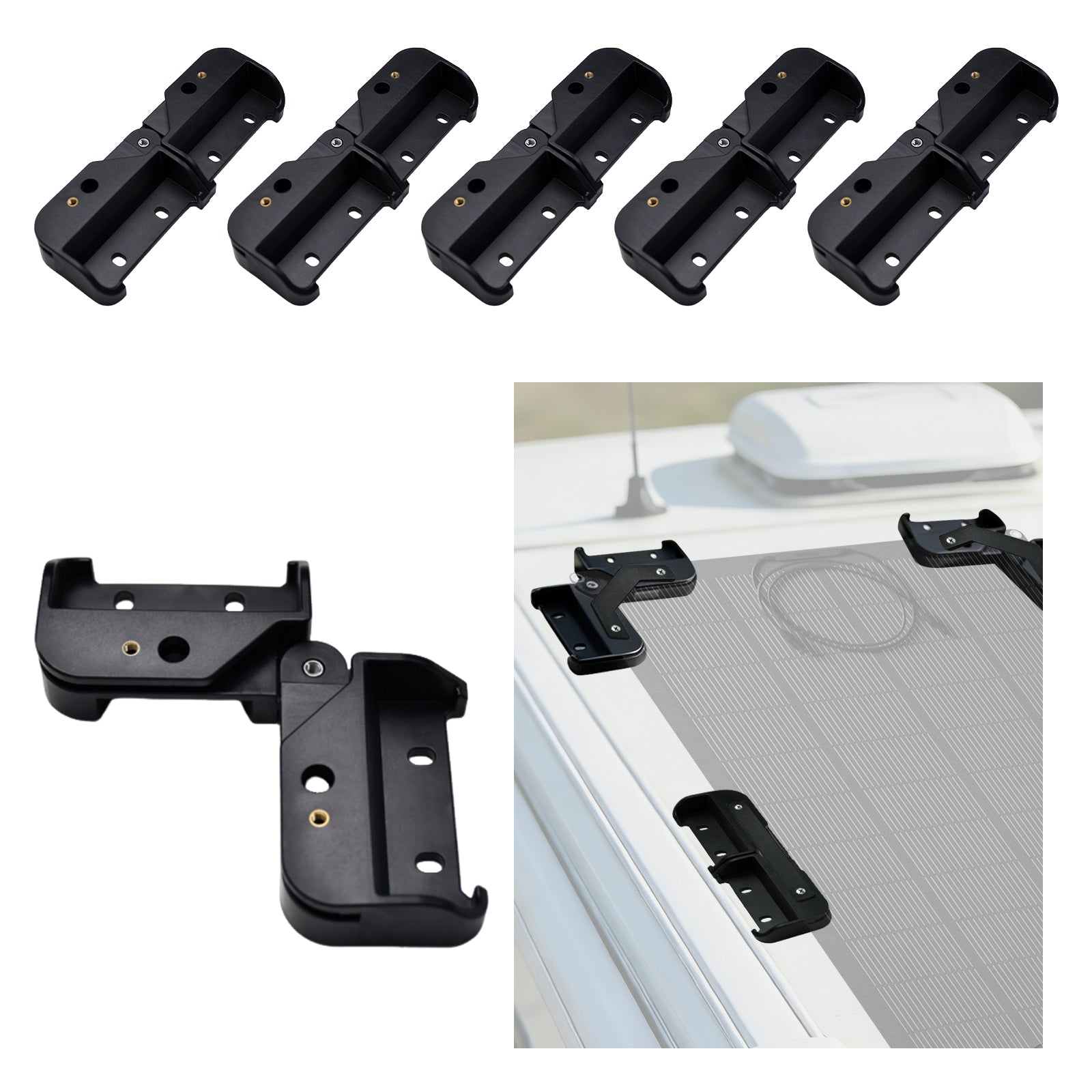 Supporti per pannelli solari ECO-WORTHY : incorporano un design sospeso e ventilato