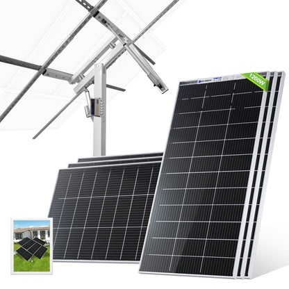 Sistema di inseguimento solare a doppio asse con inseguitore solare - eco - worthy - it