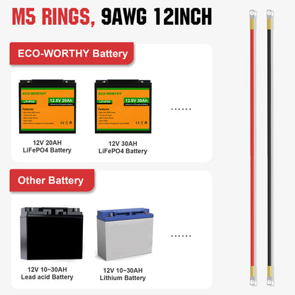 Cavo di collegamento della batteria - eco - worthy - it