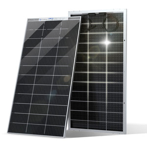 Bifacciale 195W 12V Pannello Solare Monocristallino