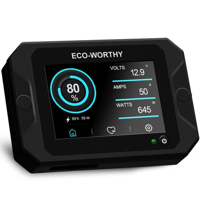 Monitoraggio della batteria 300A con Display tattile da 3.5