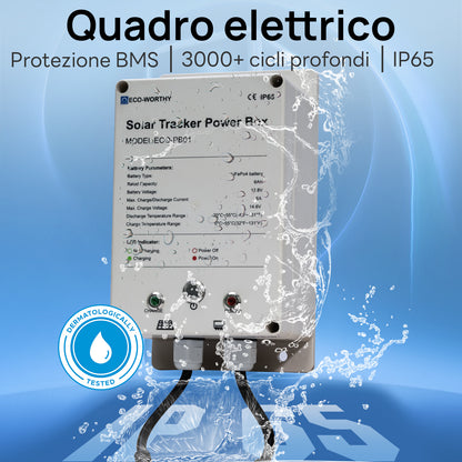 Sistema di inseguimento solare a doppio asse con inseguitore solare - eco - worthy - it