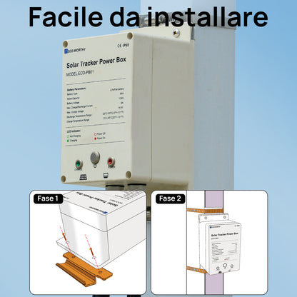 Sistema di inseguimento solare a doppio asse con inseguitore solare - eco - worthy - it