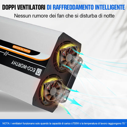 Inverter a onda sinusoidale pura da 3000W Off Grid da 24V a 230V - eco - worthy - it