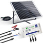25W 12V Kit caricabatterie a goccia monocristallino del pannello solare